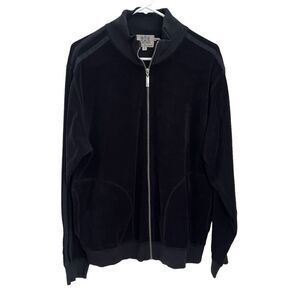 Vintage Juicy Couture Black Track Jacket Sz L